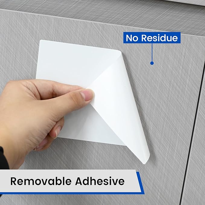 L LIKED 4" x 6" Blank Removable Labels with No...