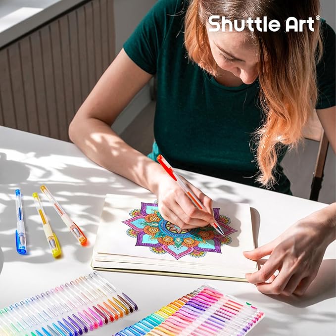 Shuttle Art 260 Pack Gel Pens Set (260 Pack)