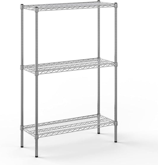 Regal Altair 14" Deep x 36" Wide x 54" Height Wire Shelving Kit | 3-Tier | NSF Commercial Storage Rack Unit