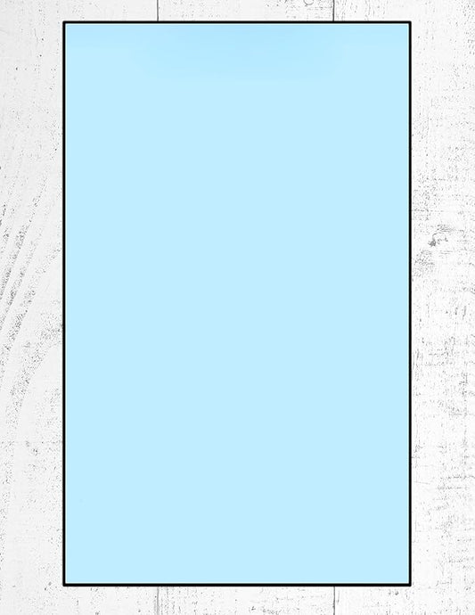 Colored Copy Writing and Printing Paper, 20 Pound, 75 GSM. 8.5"x14"/ Legal Size, 500 Sheets Per Ream. (500, Blue)