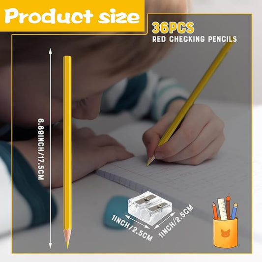 sqzrmdcg 36 PCS Yellow Colored Pencils, Pre-sharpened Professional Wooden Art Pencils Set for Artists Painting | Premium Drawing Sketching Supplies(Yellow)