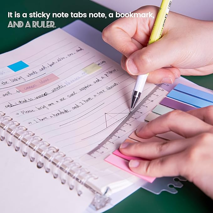 Golcellia Sticky Tabs / Index Tabs — 70 Colors, 1,400 Pieces