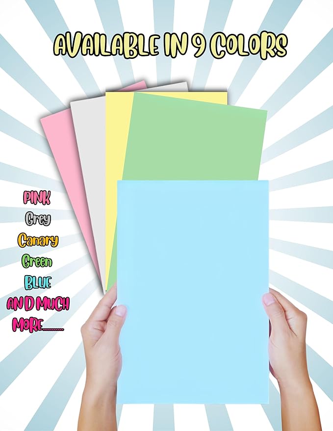 Limited Papers (TM) Colored Copy Paper – 24lb/60lb Text, 90 gsm, 11"x17", Tabloid Size, 500 Sheets Per Ream. (500, Grey)