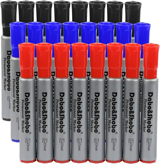 Dabo&Shobo Permanent Markers 24 Count (24 Count)