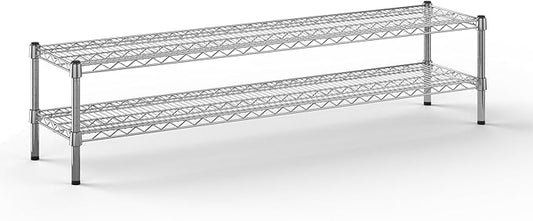 Regal Altair 14" Deep x 60" Wide x 14" Height Wire Shelving Kit | 2-Tier | NSF Commercial Storage Rack Unit