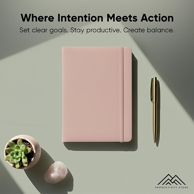 Productivity Store Pro Undated Planner — A5, Pink