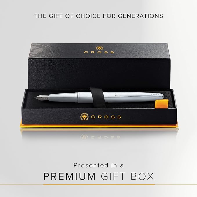 Cross ATX Refillable Fountain Presented in a Luxury Gift Box (Black)
