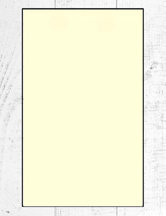 Colored Copy Writing and Printing Paper, 20 Pound, 75 GSM, 8.5"x14"/ Legal Size, 500 Sheets Per Ream. (500, Ivory)