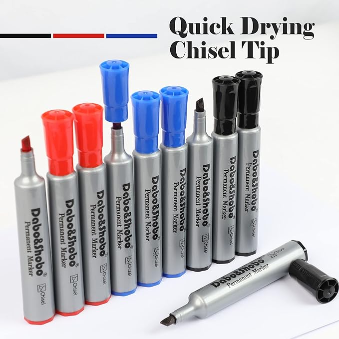Dabo&Shobo Permanent Markers 24 Count (24 Count)