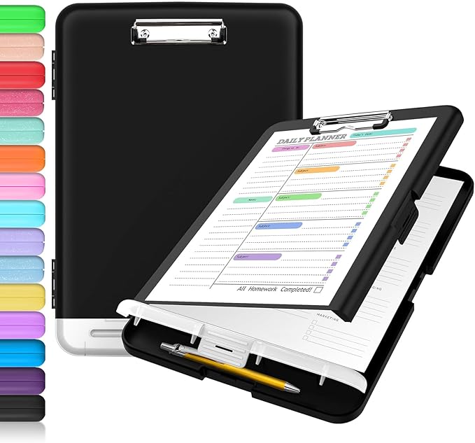 Sooez Clipboard with Storage (Letter, 8.5x11)