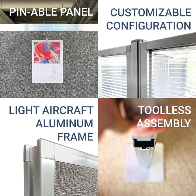Versare Hush Panel Cubicle Kit