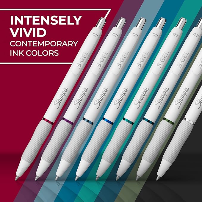 Sharpie S-Gel Pens (Pearl, 12 Count)