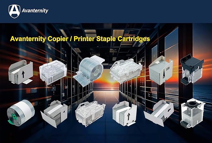 Avanternity's Staple Refills, Compatible with Kyocera 5GH82010 502MT Staples (Pack of 1 Box)
