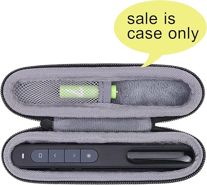 co2CREA Hard Case Replacement for DinoFire/DINOSTRIKE/NORWII N27 / N76 / KTPYRP/AMERTEER/Doosl/Restar/Inateck/Zoweetek Pointer Wireless Presenter Powerpoint Clicker Presentation Remote