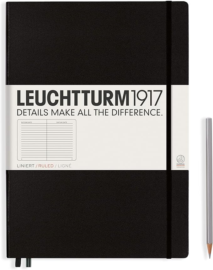 LEUCHTTURM1917 (Black, A4)