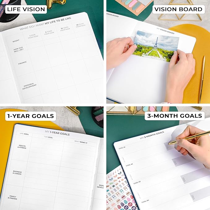 Clever Fox Planner Pro Premium (Mystic Blue, A4)