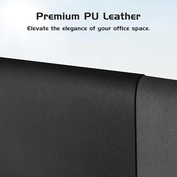 Aothia Leather Desk Pad Protector — Black
