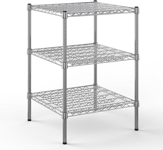 Regal Altair 24" Deep x 24" Wide x 34" Height Wire Shelving Kit | 3-Tier | NSF Commercial Storage Rack Unit