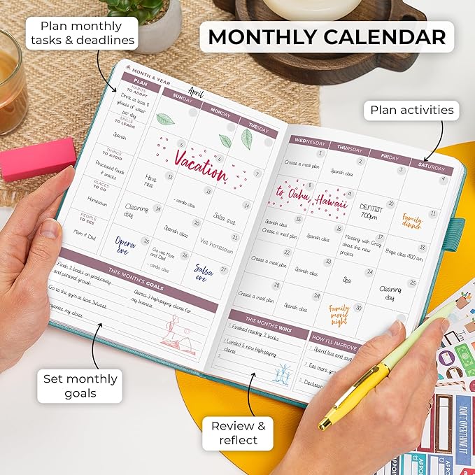 Clever Fox Planner 2nd Edition (Teal, A5)