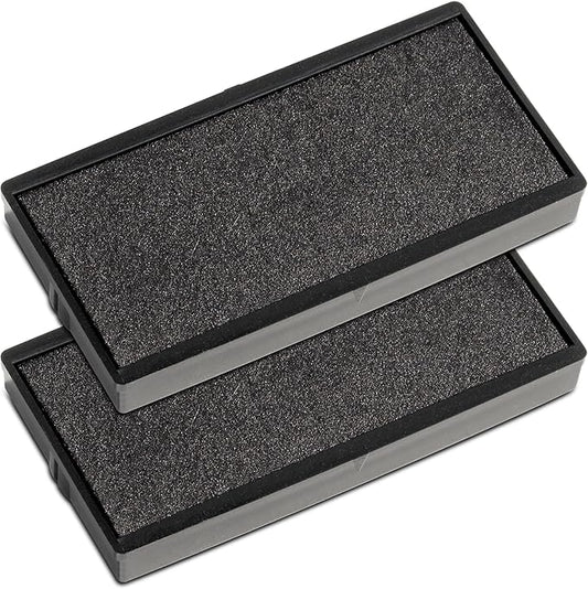 Custom Self Inking Rubber Stamp - Up to 4 Lines of Text - Choose from 15 Ink Colors - Medium Size
