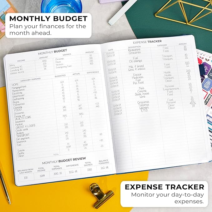 Clever Fox Planner Pro Premium (Mystic Blue, A4)