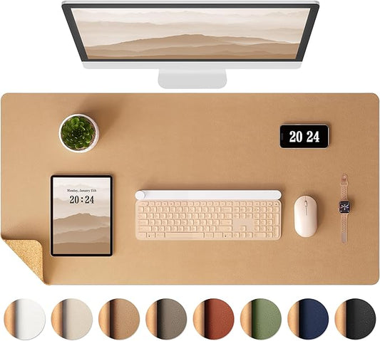 Aothia Dual-Sided Leather Desk Mat