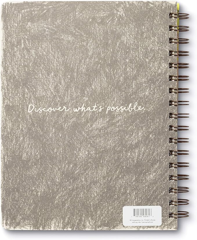 Compendium Spiral Notebook - There is a voice that doesn't use words. Listen. — A Designer Spiral Notebook with 192 Lined Pages, College Ruled, 7.0”W x 9.25”H
